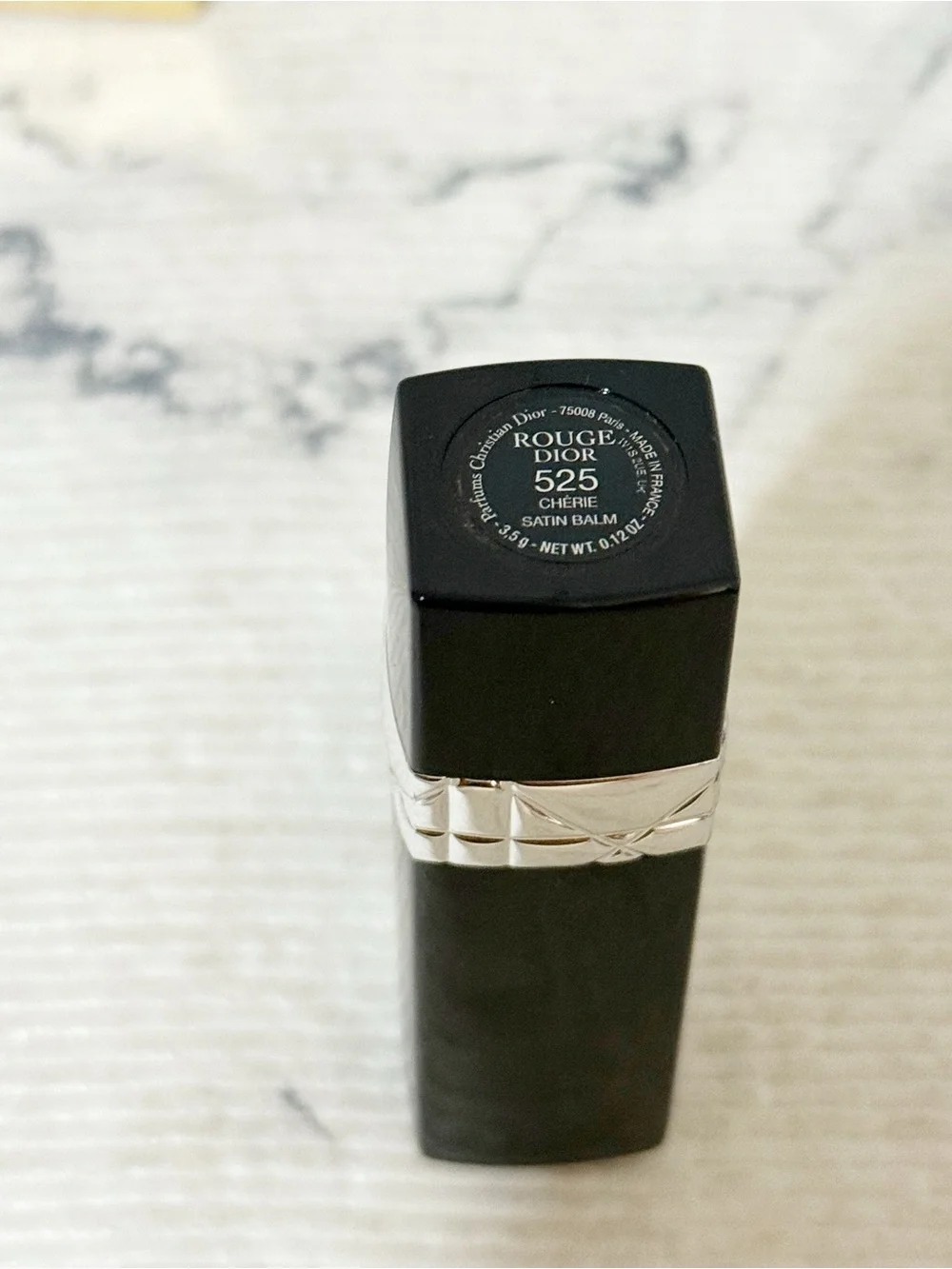 Dior Rouge Dior Satin Lipstick: #525 Cherie (Radiant Rosewood)